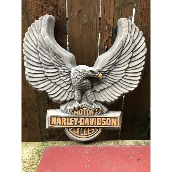 Harley Davidson - plastika orlice na zeď