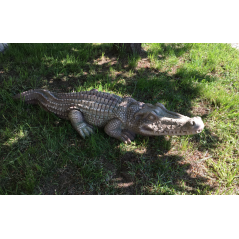 Krokodýl zahradní dekorace